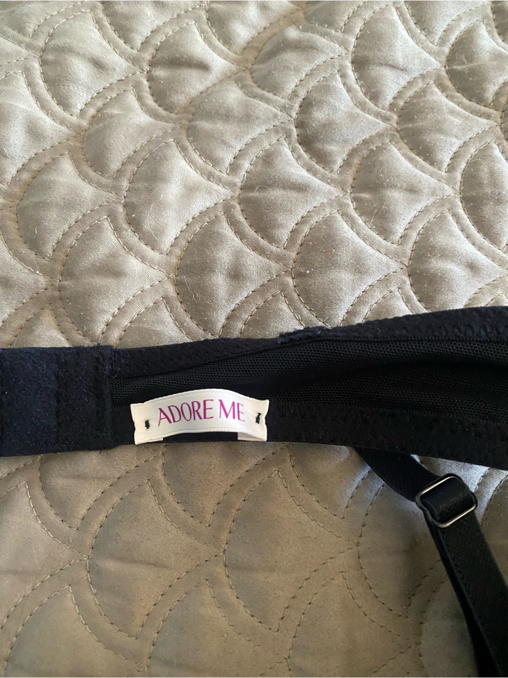 Adore Me Black Lace Underwire Bra - Picture 4 of 4
